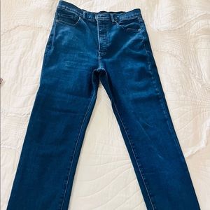 Express high rise ankle jeans.Great condition!Lots of stretch!Sz 8 fits like 10